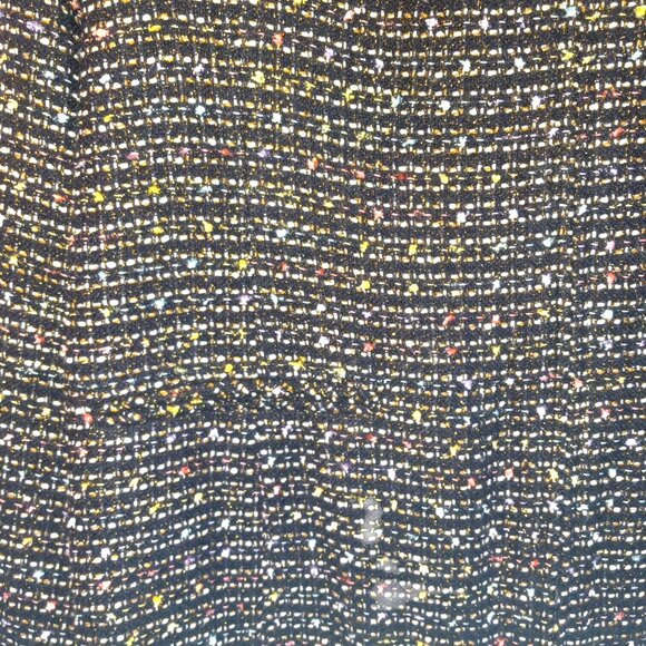 SAG HARBOR Women’s Jacket Size 14 Multi-Color Tweed Zip-Up Lined Blazer Coat - Picture 5 of 13